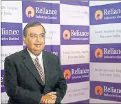  ?? REUTERS ?? Mukesh Ambani said that RIL has establishe­d the Reliance New Energy Council with some of the finest minds, globally.