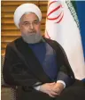  ?? (Reuters) ?? HASSAN ROUHANI