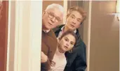  ?? HULU ?? Steve Martin, from left, Selena Gomez and Martin Short return for season two of“only Murders in the Building.”