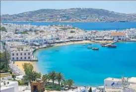  ?? HOTO: ISTOCK ?? Mykonos island, Greece