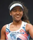  ?? FOTO: DPA ?? Naomi Osaka kann sich über ihre Einnahmen freuen.