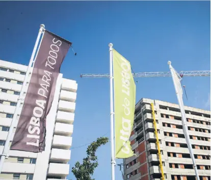 ?? FOTO: GUSTAVO BOM/GI ?? Na Alta de Lisboa vão surgir mais de 700 novas habitações nos próximos anos.