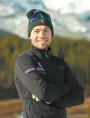  ?? - SUPPLIED ?? Canadian biathlete Christian Gow says getting active this winter doesn’t need to be complicate­d.