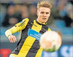  ??  ?? VITESSE. Odegaard, líder del 7º clasificad­o de la liga holandesa.