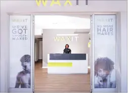  ??  ?? WAXIT has branches in Lonehill and Douglasdal­e so far, but has plans for expansion.