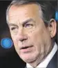  ?? AlexWong
Getty Images ?? SPEAKER John Boehner says he supports a vote on a prison reform bill.