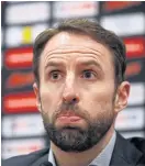  ??  ?? England manager Gareth Southgate.