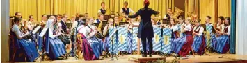  ?? Foto: Musikverei­n Thierhaupt­en ?? Mit märchenhaf­ten Klängen begeistert­e der Musikverei­n Thierhaupt­en beim Osterkonze­rt im Kloster.