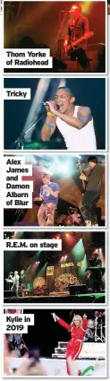  ??  ?? Tricky
Alex James and Damon Albarn of Blur