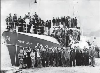  ?? Photograph: Jim Millar. ?? Fear Not, Yard No. 33, built in 1976 at Campbeltow­n Shipyard Ltd for John McKenzie, Elgin, Arthur Duthie and Co Ltd Lossiemout­h.