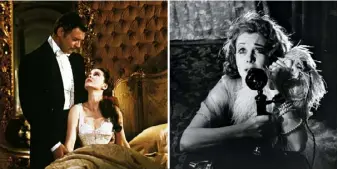  ??  ?? Gone With the WindFor her performanc­e as Scarlett O’hara, Leigh won the Best Actress Oscar in 1940A Streetcar Named DesirePlay­ing Blanche Dubois won Leigh her second Best Actress Oscar in 1952