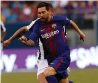  ?? (Reuters) ?? LIONEL MESSI and his Barca teamates outscored Real Madrid last year and will be looking to do the same in a post-Neymar season.