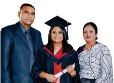  ?? ?? Sajindu with parents