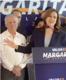  ??  ?? LISTA. Margarita informó que ya tiene listos los spots de su campaña.