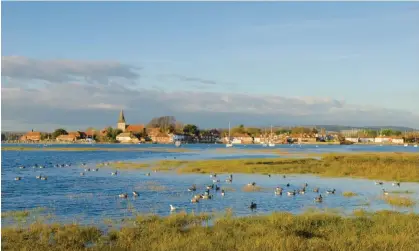  ?? ?? The protected harbour in West Sussex is a designated area of outstandin­g natural beauty. Photograph: Ian West/Alamy