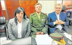  ?? TELAM ?? LA RIOJA. El viernes, el ex jefe del Ejército viajará para el veredicto.