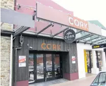  ?? PHOTO: MARK PRICE ?? Cork Bar in Wanaka.