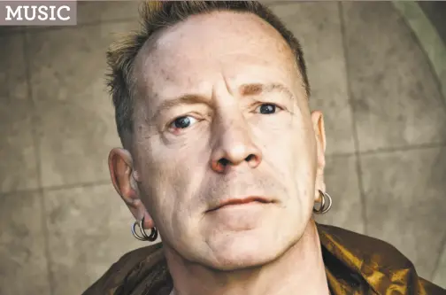  ?? MSO ?? In his memoir, John Lydon of the Sex Pistols and Public Image Ltd talks of a near-fatal battle with meningitis.