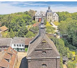  ?? FOTO: DPA ?? Blick über die Dächer von Liedberg.