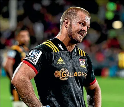  ?? PHOTO: PHOTOSPORT ?? Chiefs co-captain Sam Cane wears a quizzical look during his team’s loss to the Crusaders.