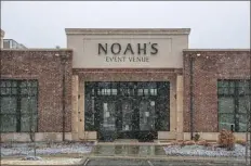  ?? Michael M. Santiago/Post-Gazette ?? Noah’s Event Venue in Cranberry abruptly closed last weekend, leaving couples who were planning on getting married there scrambling.