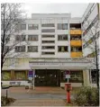  ?? FOTO: SCHWINN ?? Das Krankenhau­s in Lebach wird von der ctt weitergefü­hrt.