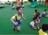  ??  ?? ( Clockwise from left) Children of K. R. Mangalam School, Noida; Holy Child Public School, Bihar; Vanita Vishram School, Mumbai
