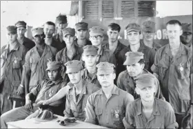  ?? SUBMITTED PHOTO ?? According to Jim Latta, the average age of Marines in Vietnam was 19. Most enlisted out of high school and within six months were in Vietnam. There were more Marine casualties (killed and wounded) in Vietnam than in World War II.