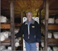  ?? TIM TAI/PHILLY.COM ?? “I’m fighting a battle to save this company every day,” says Oakshire Mushroom Farm president Gary Schroeder.