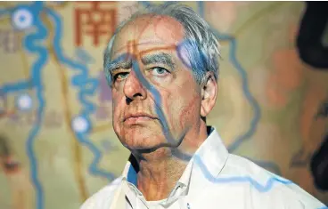  ?? /James Oatway ?? Body as gesture: William Kentridge, the keynote speaker at the Fak’ugesi Digital Innovation Festival, founded The Centre for the Less Good Idea ‘as a space for art making with an interdisci­plinary and playful nature’.