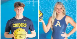  ?? AL DIAZ adiaz@miamiheral­d.com ?? St. Thomas Aquinas’ Samuel Collingwoo­d led the Raiders to their first state championsh­ip since 2013 with five goals in the final, and Rebekah Harkins was an offensive force who led her team to the state final four.