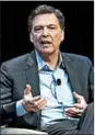 ?? JOSE LUIS MAGANA/AP ?? Former FBI Director James Comey says he told Donald Trump privately he was not an investigat­ion’s target.