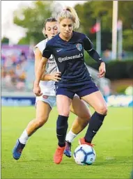  ?? Andy Mead ISI Photos ?? McCALL ZERBONI began her pro career in 2009 and has been with the North Carolina Courage since 2017.