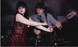  ?? Photograph: Angie Coqueran/Corbis/VCG/Getty Images ?? ‘It felt more like a repertory company than a record label’ … Ze Records’ Lydia Lunch on stage in 1981.