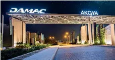  ??  ?? WelcoMe HoMe: damac delivered 1,870 units in first nine months of the year in akoya and Business Bay developmen­ts