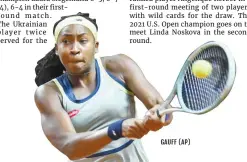  ?? ?? GAUFF (AP)