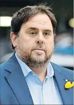  ?? MARTA PÉREZ / EFE ?? Oriol Junqueras