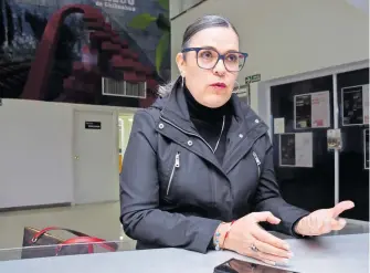  ?? ORACIO CHÁVEZ ?? “Un problema en todo el mundo”, dijo durante entrevista