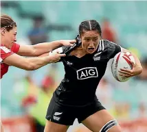  ?? MATT KING ?? New Zealand women’s sevens captain and Olympic silver medalist Sarah Goss was the supreme winner at the Manawatu Sports Awards.