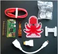  ??  ?? Easy to build and simple to use. The OctoCam kit is ideal for those taking their first steps with the Raspberry Pi Zero W.