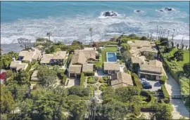  ?? ANTHONY BARCELO ?? MEDIA MOGUL Michael Eisner’s compound covers almost 5 acres. He’s seeking $225 million, nearly $50 million higher than the current California sale record.