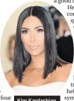  ??  ?? Kim Kardashian