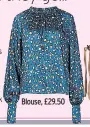  ??  ?? Blouse, £29.50