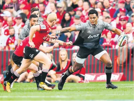  ?? Photo Icon Sport ?? Les Crusaders de Seta Tamanivalu, vainqueurs du Super Rugby l’an dernier face à ces mêmes Lions, sont les grands favoris. Les Sud-Africains de Ross Cronje, après deux échecs en finale, tenteront de faire mentir les bookmakers et de remporter le trophée.