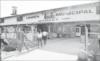  ?? (DPI photo) ?? The Wismar Municipal Market