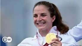  ??  ?? Kendall Gretsch became the third American woman to win gold medals at both Summer and Winter Paralympic­s