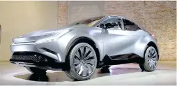  ?? PHOTO FROM TOYOTA WEBSITE ?? The exterior design of the Toyota bZ Compact SUV Concept shows the way for the new breed of electric-powered vehicles of the brand.