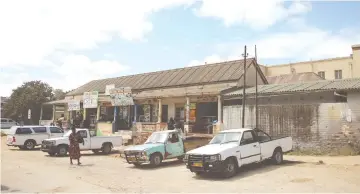  ?? ?? Mutare City Council is now contemplat­ing pursuing the legal route to force the owners of the buildings to give their properties a facelift