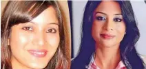  ?? - PTI ?? CONSPIRACY: A file photo of Indrani Mukerjea and her daughter Sheena Bora, left.