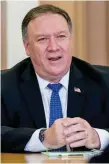  ??  ?? Mike Pompeo will meet Kim